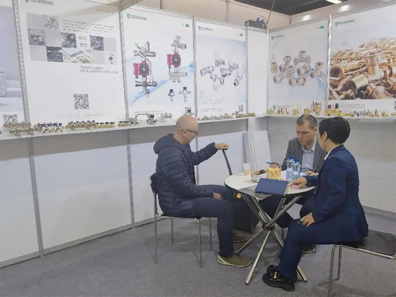 Our company appeared at the sanitary ware exhibition in frankfurt, germany