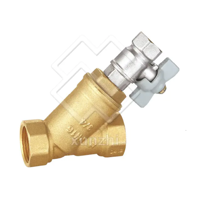 Y Strainer with  Mini Ball Valve