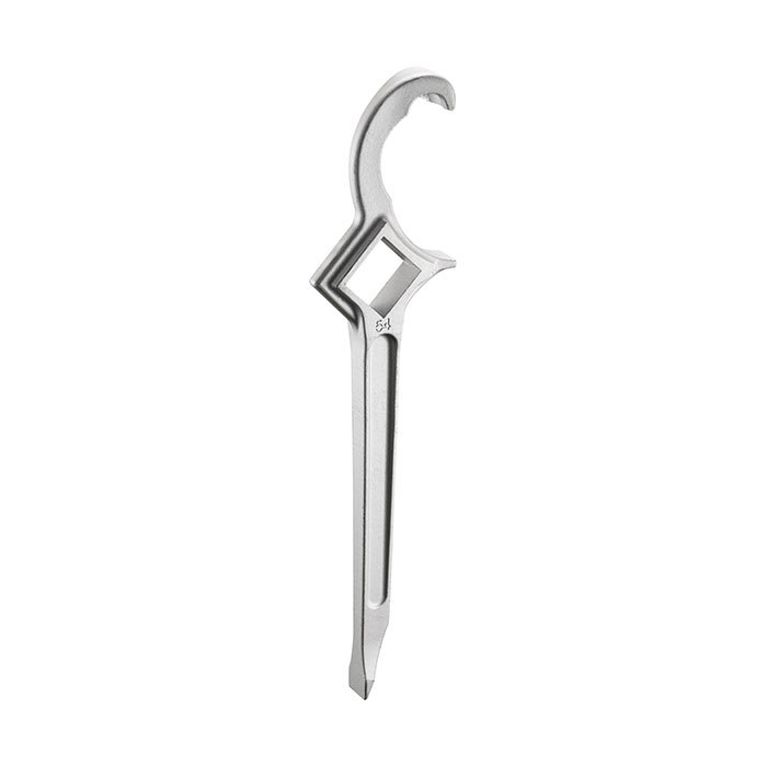 Hydrant Wrench Steel  with Pry Bar and Square