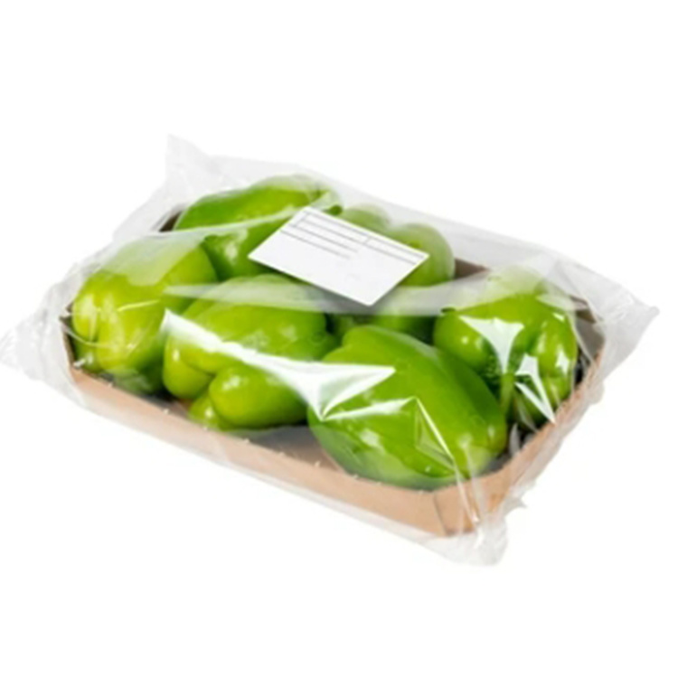 bell peppers tray packaging in flow pack