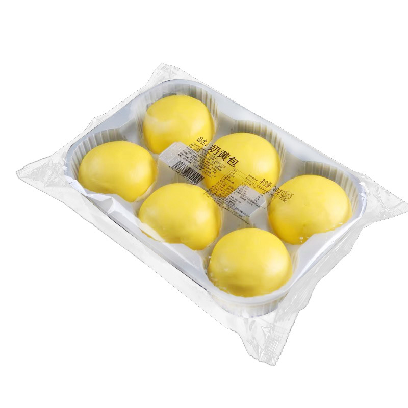Bread tray packaging flow pack