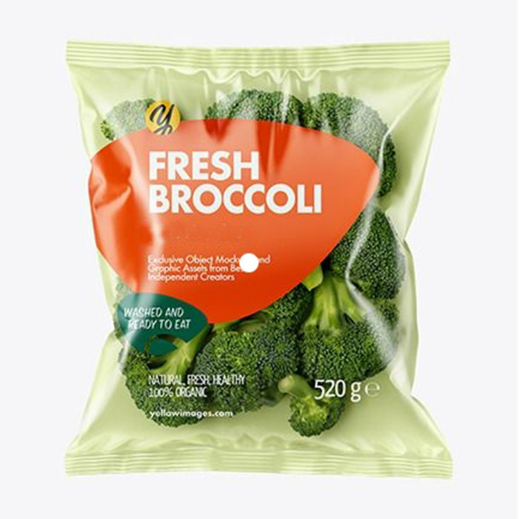 Broccoli automatic weighing quantitative vertical packaging machine