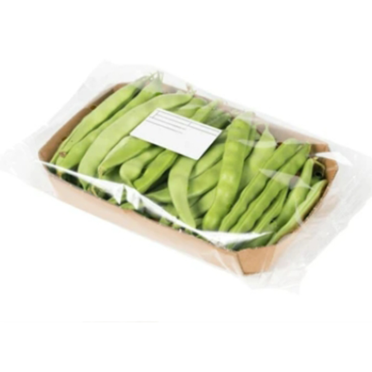 beans tray packaging in flow pack