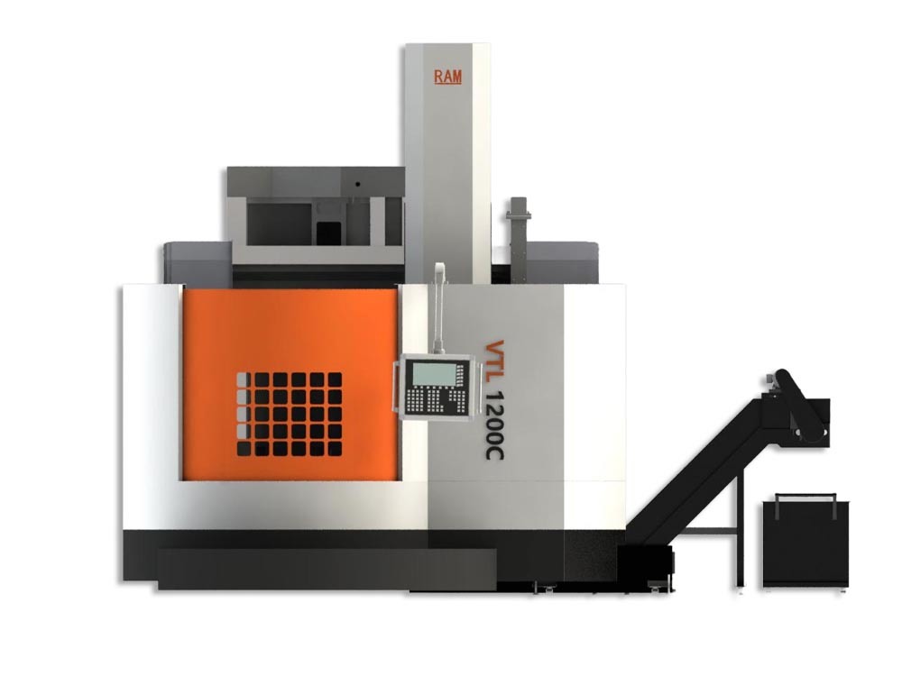 3-axis vertical turning center