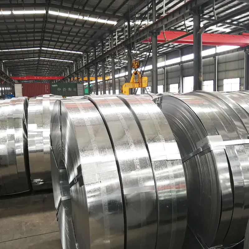 Galvanized steel strip