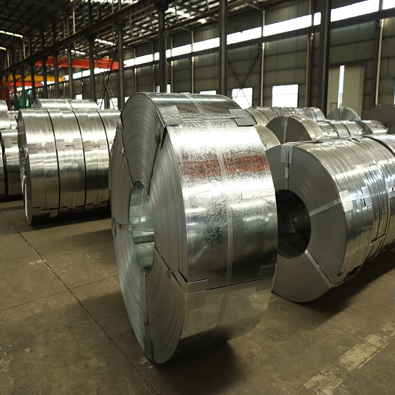 Galvanized steel strip
