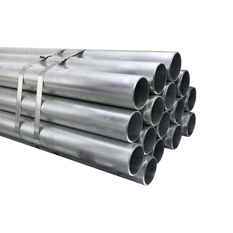Galvanized round seamless pipe
