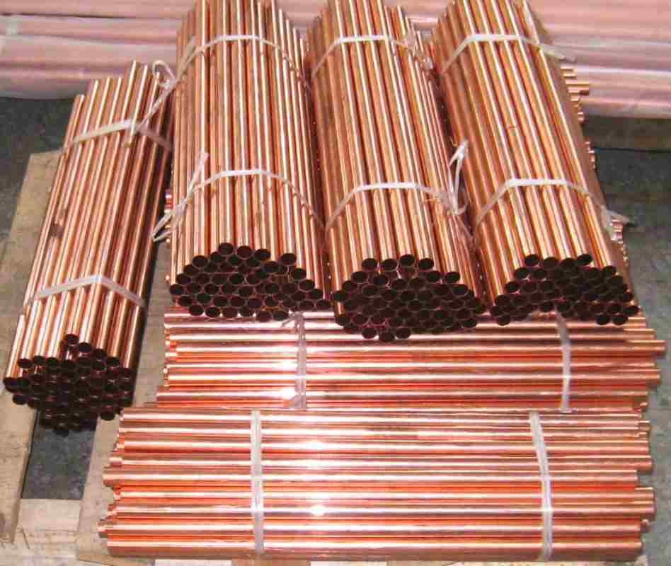 Copper straight pipe