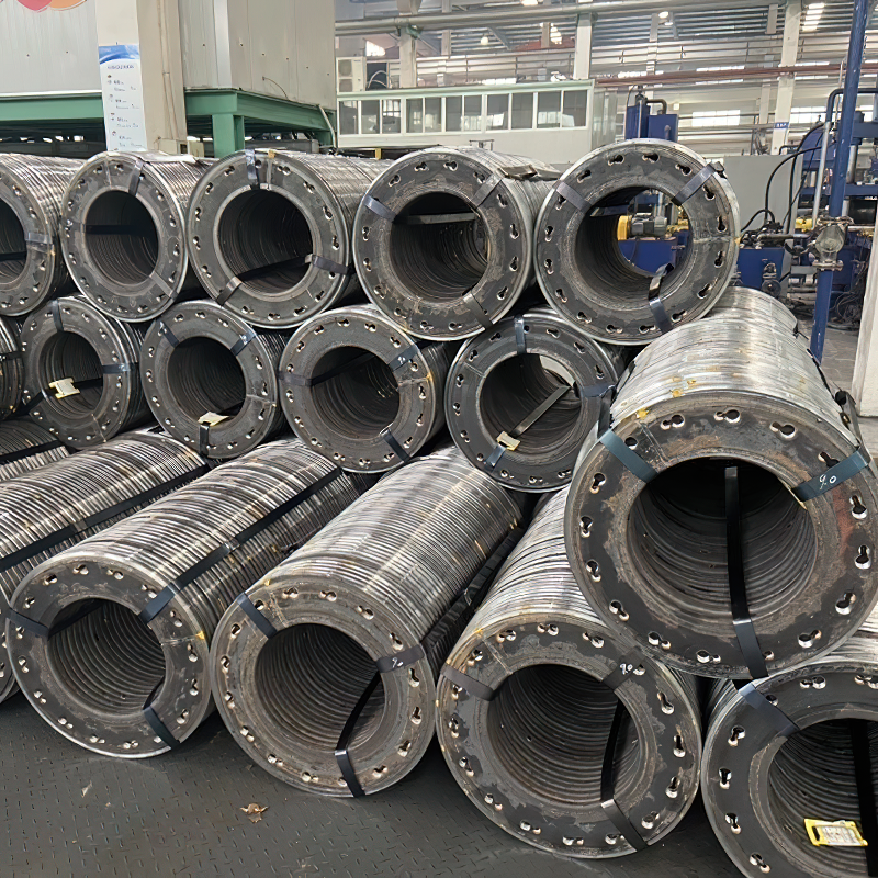 Round end plate