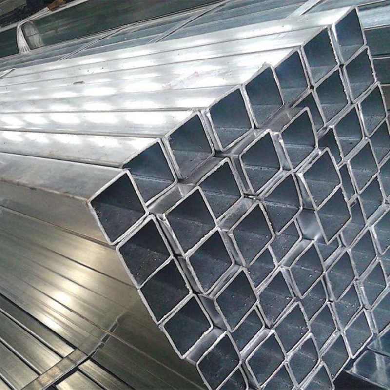 Galvanized square seamless pipe