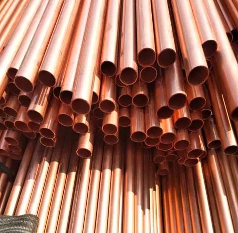 Copper straight pipe