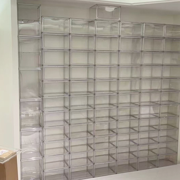 Acrylic board for display cabinet