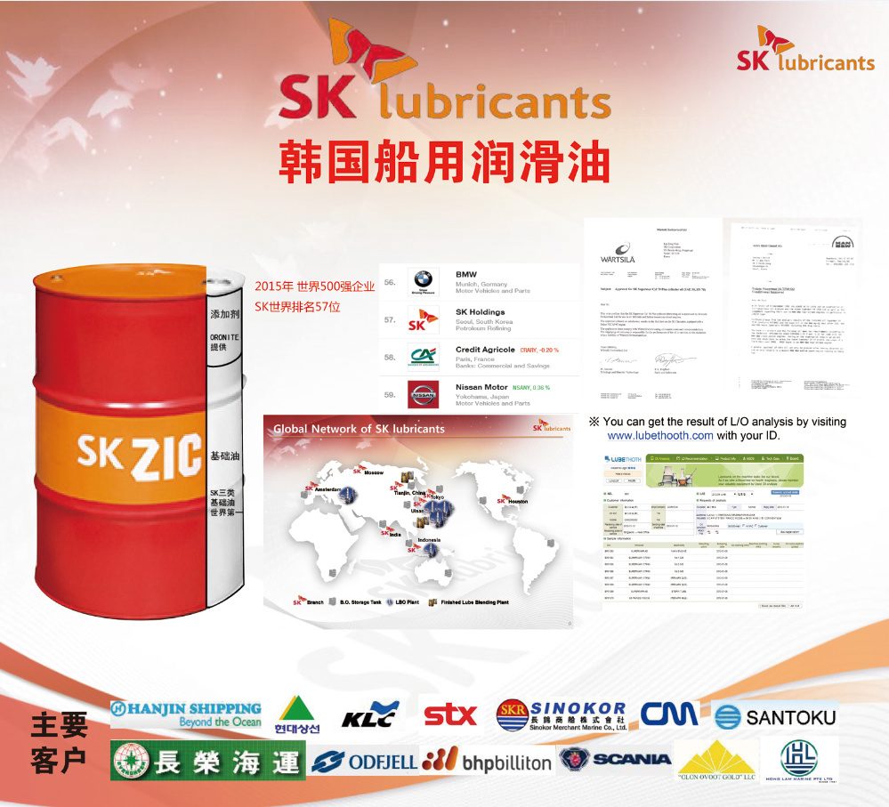 SK船用润滑油