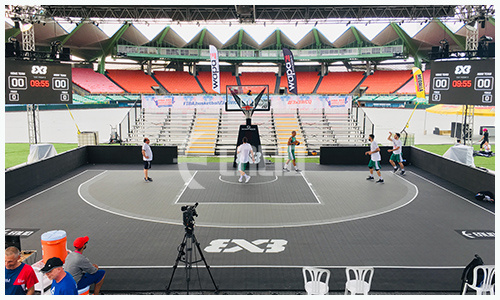 Fournisseur officiel de terrains FIBA3X3 