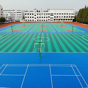 ENLIO's PP series outdoor court tiles are the perfect solution