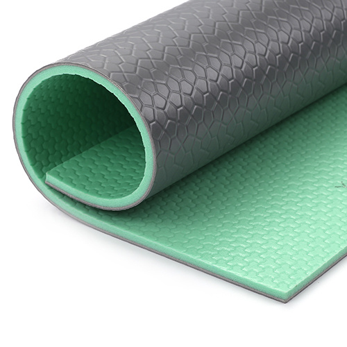 Luck Stone Surface 4.5mm Thickness PVC Sports Flooring