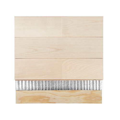 Hardwood Sports Floor--Double-layer keel structure