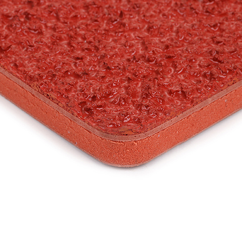 Semi-Prefabricated Rubber Particle Athletic Track