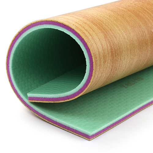 Enlio Wood Surface Basketball Court Mat