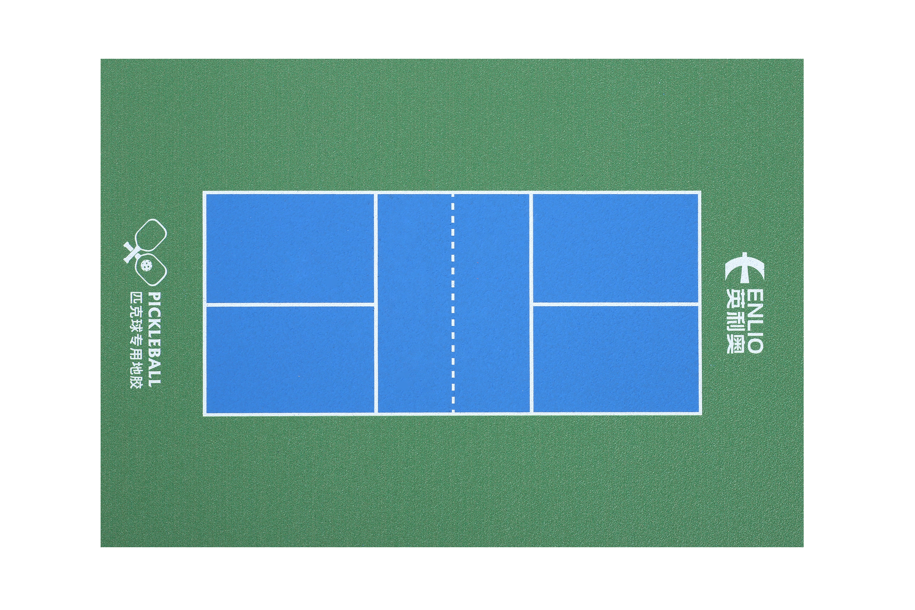 Enlio indoor pickleball court flooring
