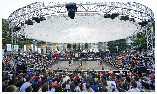 Fournisseur officiel de terrains FIBA3X3 