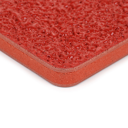 Semi-Prefabricated Rubber Particle Athletic Track