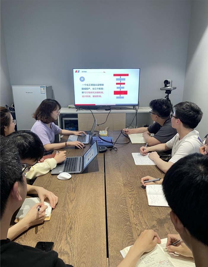 子公司-南京惠若公司舉辦化工技術培訓
