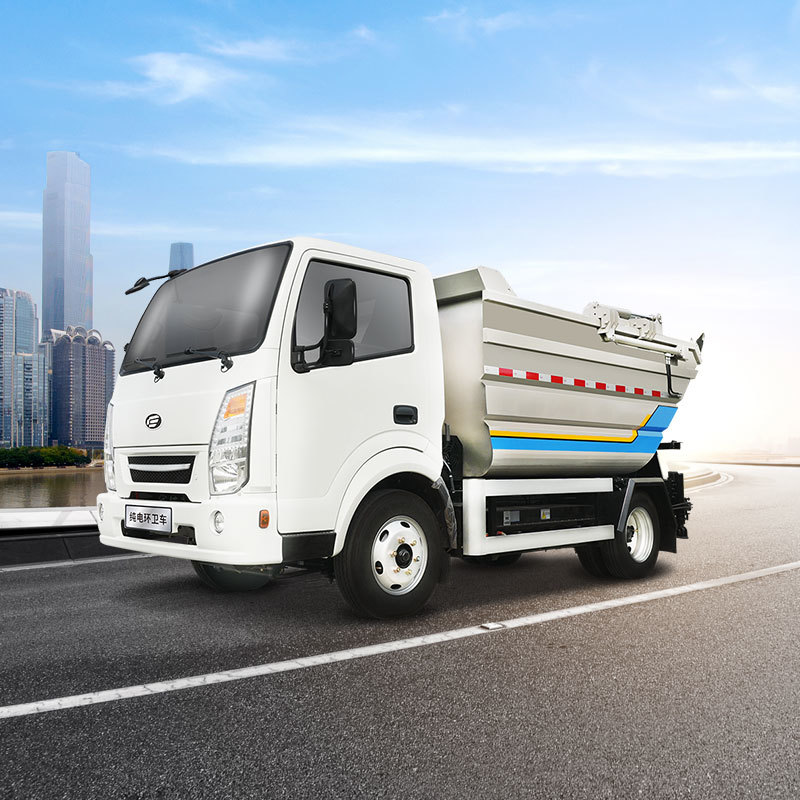 4.5T Hydraulic Lifter Garbage Truck(LHD/RHD)