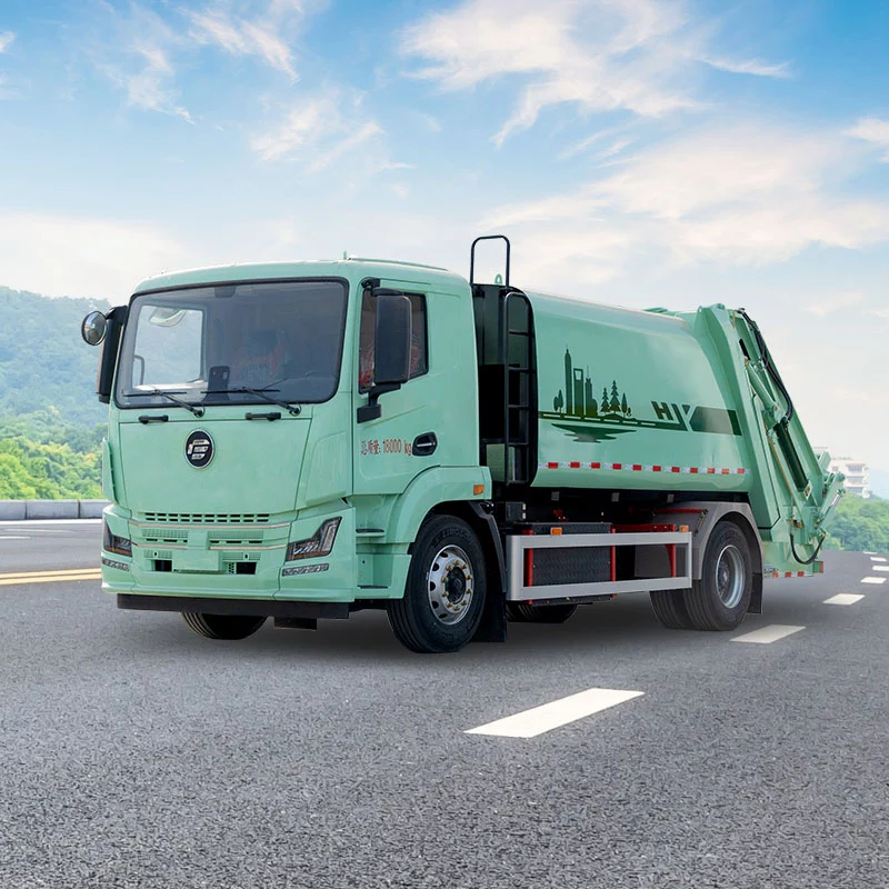 18T compressed garbage truck
