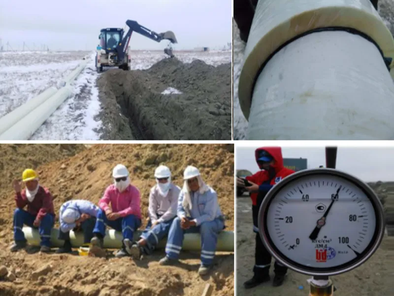 Kazakh KBM Oilfield Pipeline Project DN250-DN300 8.6MPa, 2016-2017 Kazakh KBM Oilfield Pipeline Project DN250-DN300 8.6MPa, 2016-2017