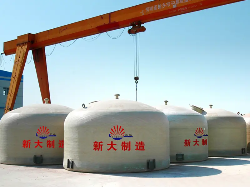 Small GRP Storage Tanks