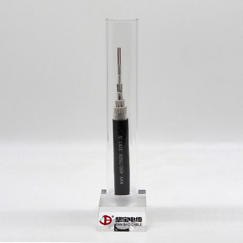 Copper core all-plastic control cable