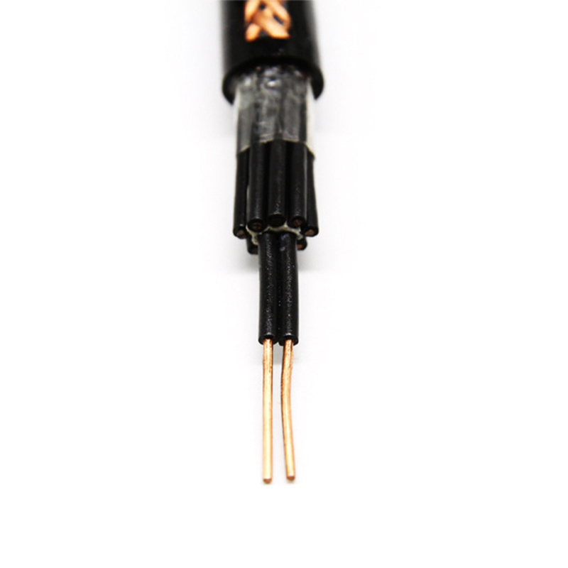 Copper core PVC insulated and sheathed braided shielding control cable