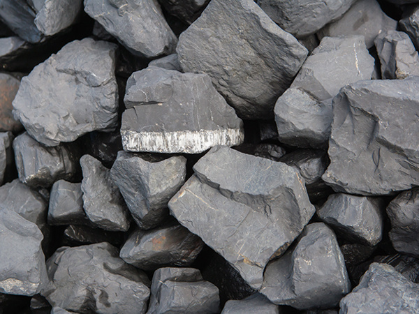 The color of iron ore