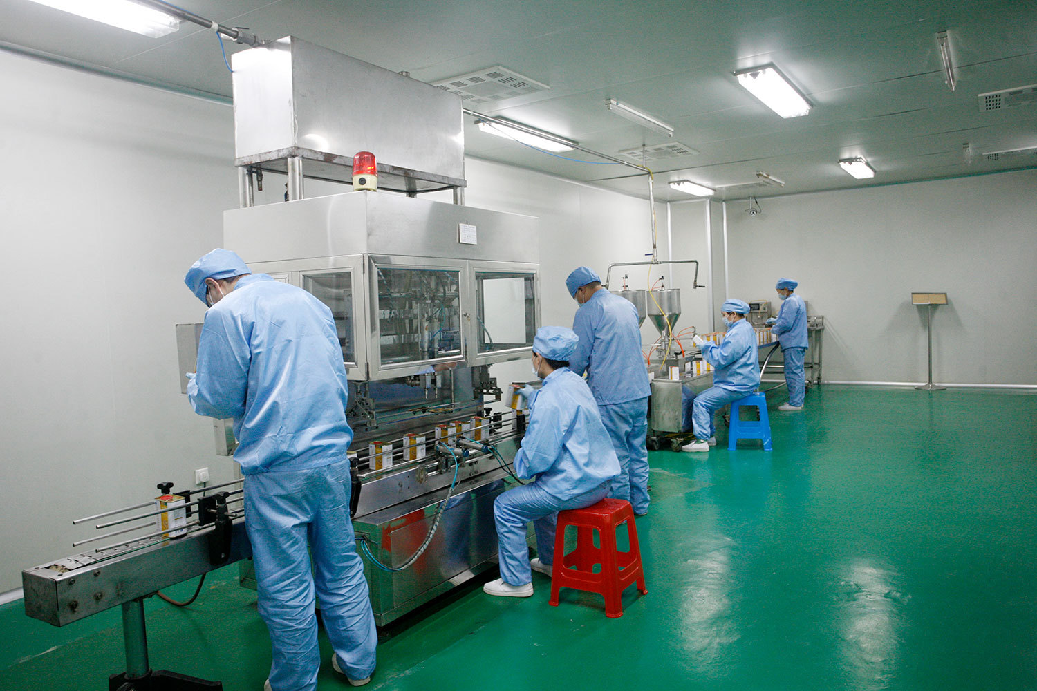 Oil filling workshop