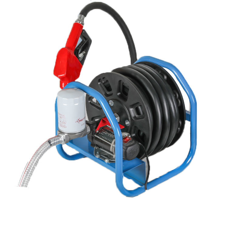 Electric oil well pump with self- sealing gun