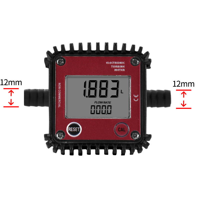 1/2” K24 Corrosion Resistant Gear External Thread Flow Meter