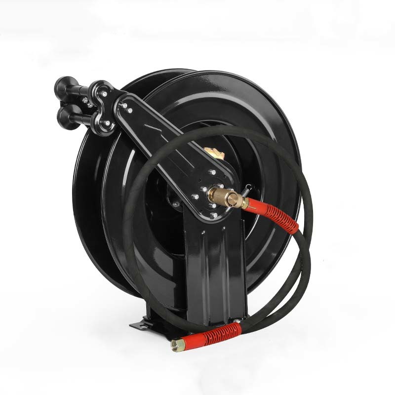 Water/gas/grease fuel reel