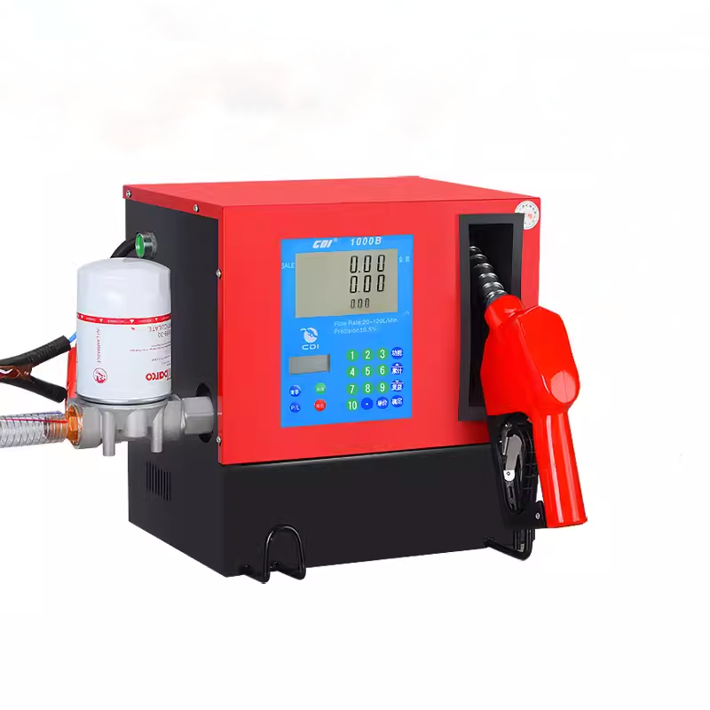 Self-priming vertical machine