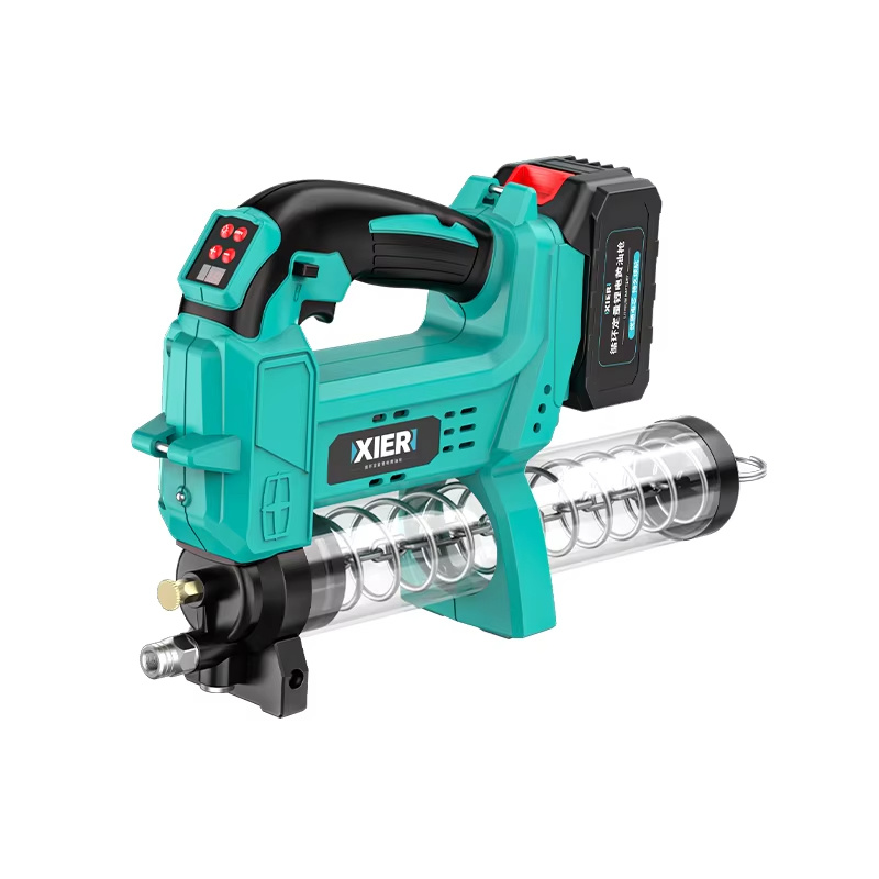 Lithium quantitative grease gun