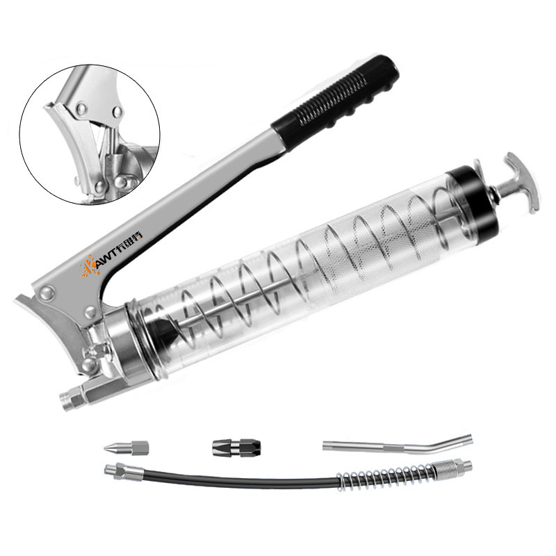 【 Chicken comb head thickened plunger 】PC grease nozzle