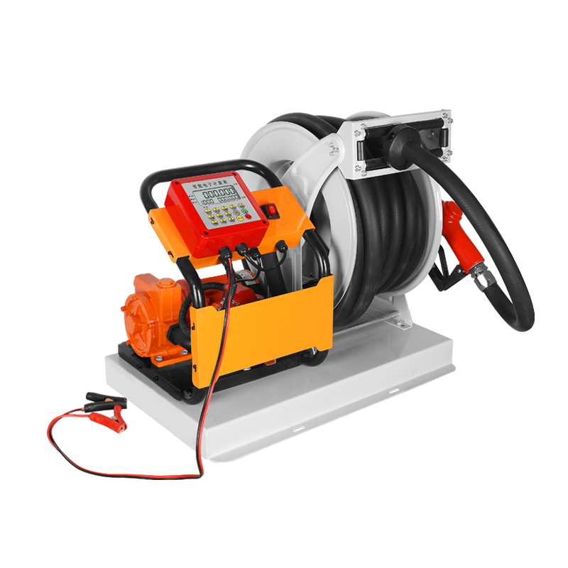 Metering Assembly with High-Flow Hose Reel Integrated Unit