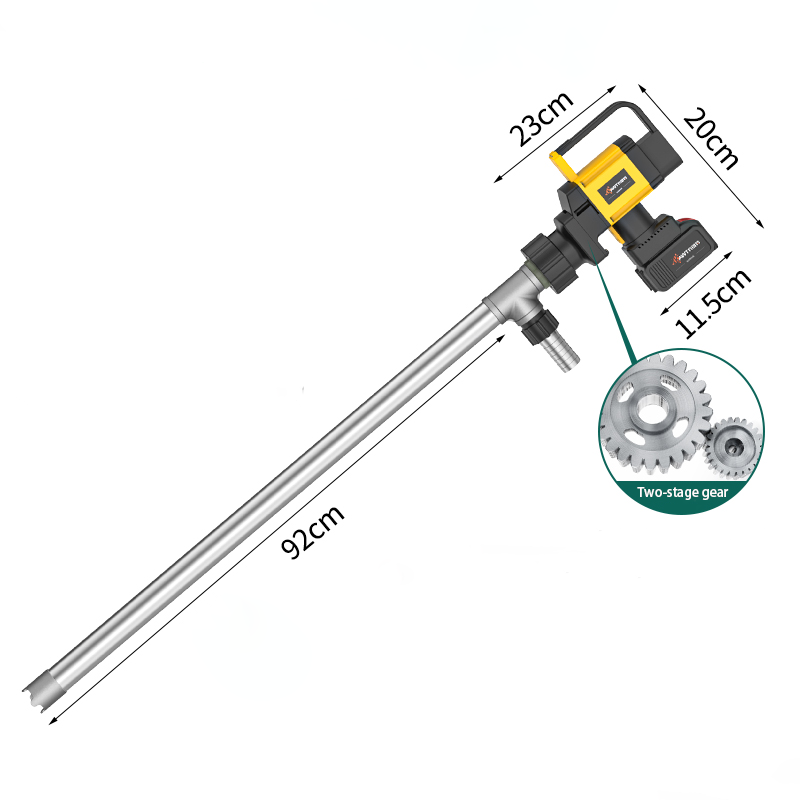 1300W brushless gear twist pump+Tetrafluoroethylene (PTFE) chemical pipe