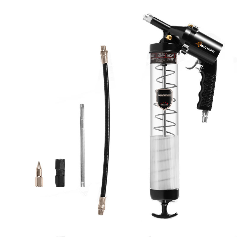 Model C pneumatic transparent pull rod grease nozzle