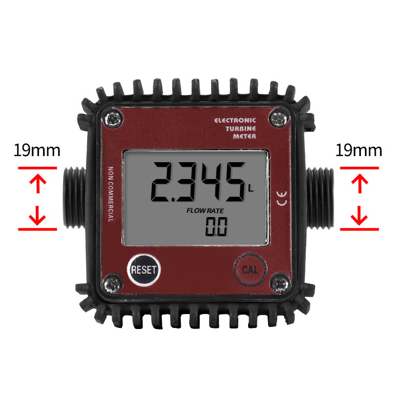 3/4” K24 Corrosion Resistant Gear External Thread Flow Meter
