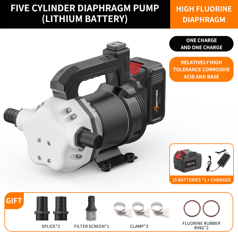 Lithium battery diaphragm pump (imported PTFE)