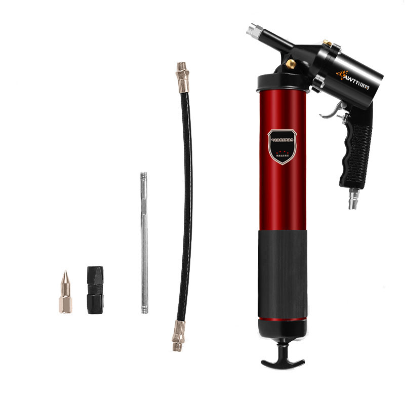 Model C pneumatic pull-rod grease gun with continuous operation