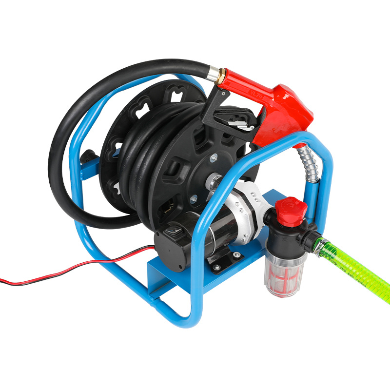 Dosing liquid coil pump + explosion-proof pipe + self-sealing gun