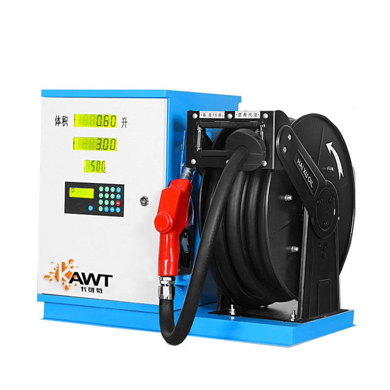 90 high flow reel fuel dispenser+13m oil out hose