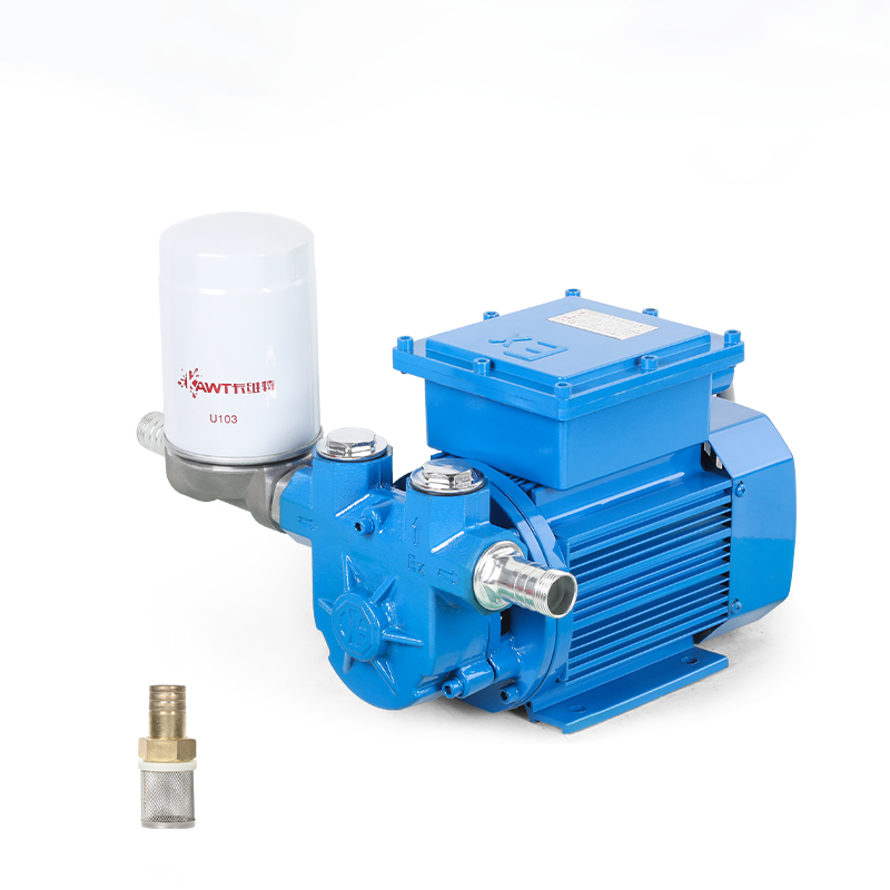 Brushless self-priming explosion-proof pump + filter combination